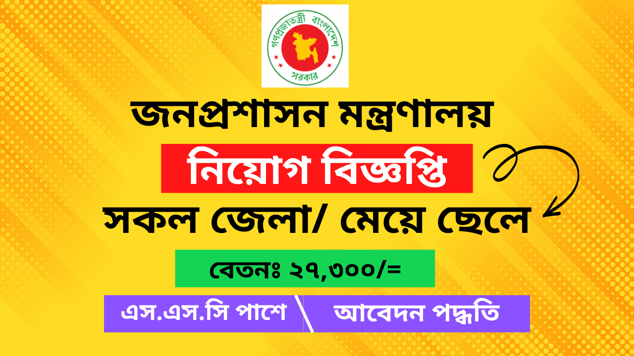 MOPA Job Circular 2025 | Govt Job Circular